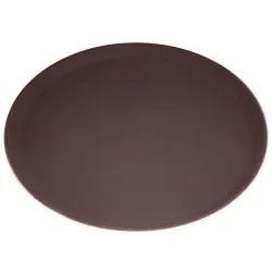 Поднос D 28см серия Jiwins Jw-R1100Ct-Br, коричневый, прорезиненный круглый – купить в RuOborudovanie.ru с доставкой до двери Купить поднос d 28см серия jiwins jw-r1100ct-br, коричневый, прорезиненный круглый – цена от завода, доставка до двери | RuOborudovanie.ru