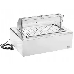 Купить мармит pintinox 511b0930 белый настол. 1*gn1/1 для выпечки с крыш.roll-top (чафиндиш) электр, на дер.под – цена от завода, доставка до двери | RuOborudovanie.ru