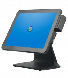 Купить pos-компьютер моноблок qline10 - 15 сенсорный 4gb, 120 mssd, msr, windows 10 – цена от завода, доставка до двери | RuOborudovanie.ru