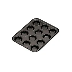 Противень Paderno 47748-35 "ТАРТАЛЕТКА" 35,5х27см H2,5см, 12 ячеек, алюминий с антиприг.покрыт. – купить в RuOborudovanie.ru с доставкой до двери Купить противень paderno 47748-35 "тарталетка" 35,5х27см h2,5см, 12 ячеек, алюминий с антиприг.покрыт. – цена от завода, доставка до двери | RuOborudovanie.ru