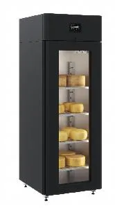 Шкаф для созревания сыра Polair Cs107 Cheese Black со стеклом – купить по цене завода