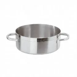 Купить кастрюля б/крышки 4,3л.нерж..ст.24х9,5см paderno 11109-24 – цена от завода, доставка до двери | RuOborudovanie.ru