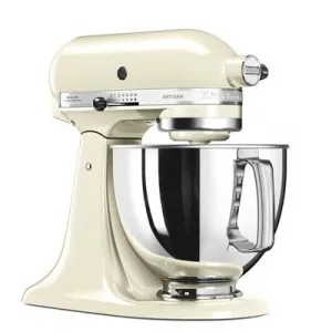 МИКСЕР KITCHEN AID планетарный 5KSM125EAC с откидывающей головой (кремовый) 121393 (для бытового ис – купить по цене завода