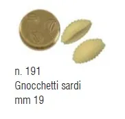 Пресс-форма Gnocchetti Sardi 19 ММ для аппарата Sirman Sinfonia 28184191 – купить в RuOborudovanie.ru с доставкой до двери Пресс-форма Gnocchetti Sardi 19 ММ для аппарата Sirman Sinfonia 28184191