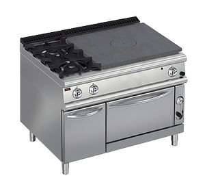 Плита газовая Apach Chef Line Lrstg129R2Fe со сплошной поверхностью 900 серии 